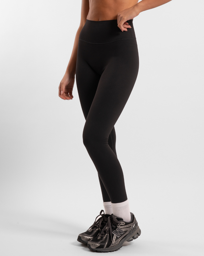 Not Your Basic Leggings - Onyx (Invisible Scrunch)